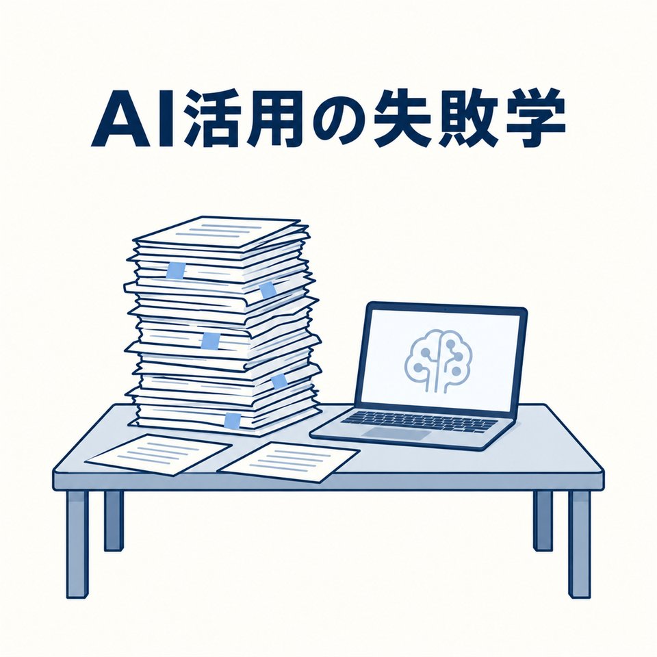 AI活用の失敗学